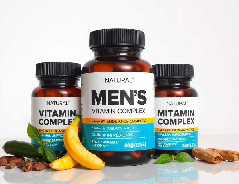 Natural men's supplements